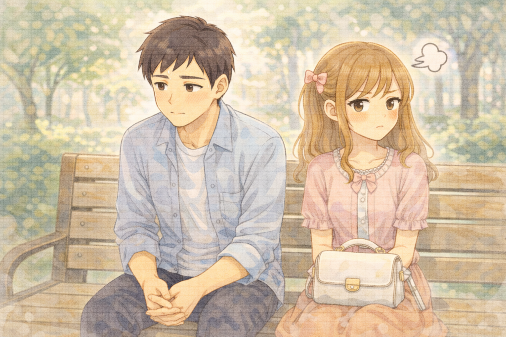 好きなのに友達のままの関係の男女。