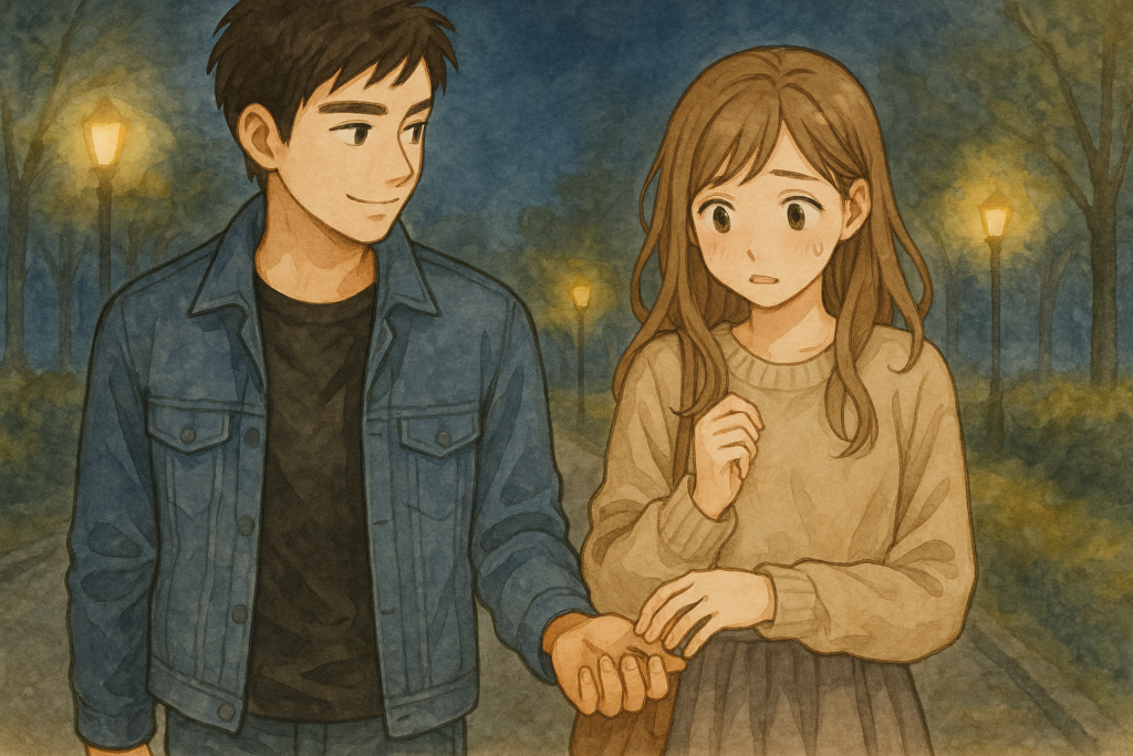 男性とデートはするものの脈なしの女性。