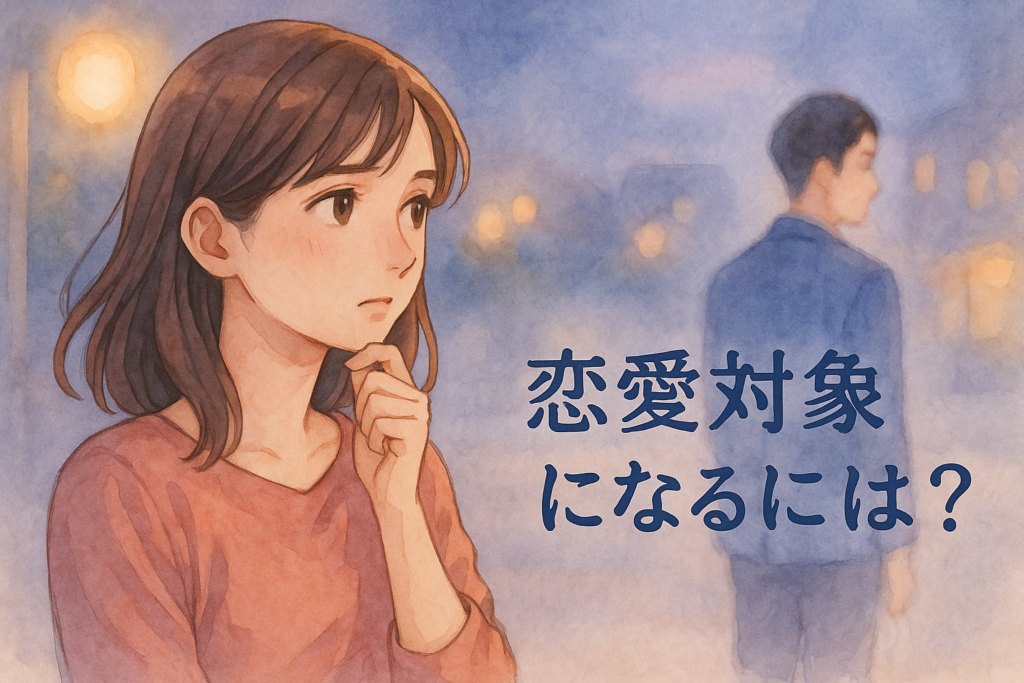 モテない理由を考える女性。