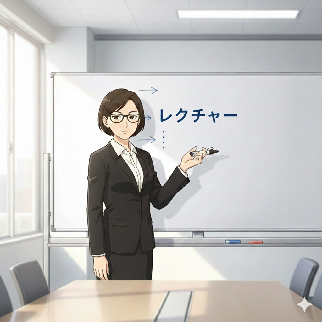 おすすめの誘い方をレクチャーするミカコ。