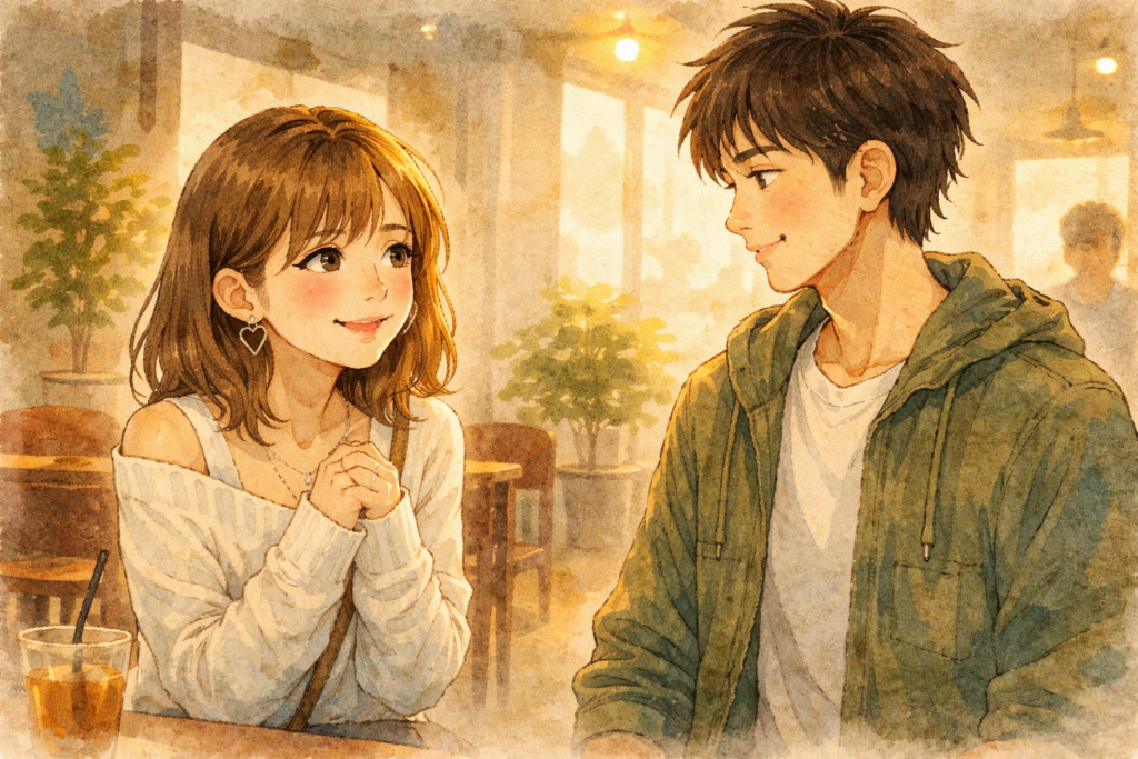 普通の男性なのになぜか女性にモテている。
