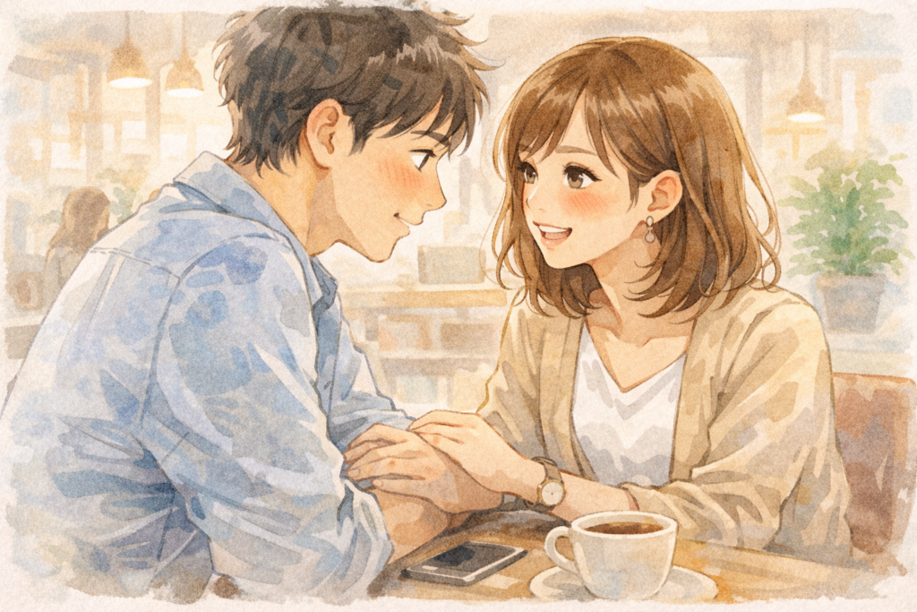 男性に心を許す女性。モテる女性が脈ありのときの態度。