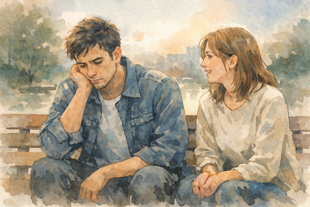 好きじゃないけど付き合い続けるカップル。