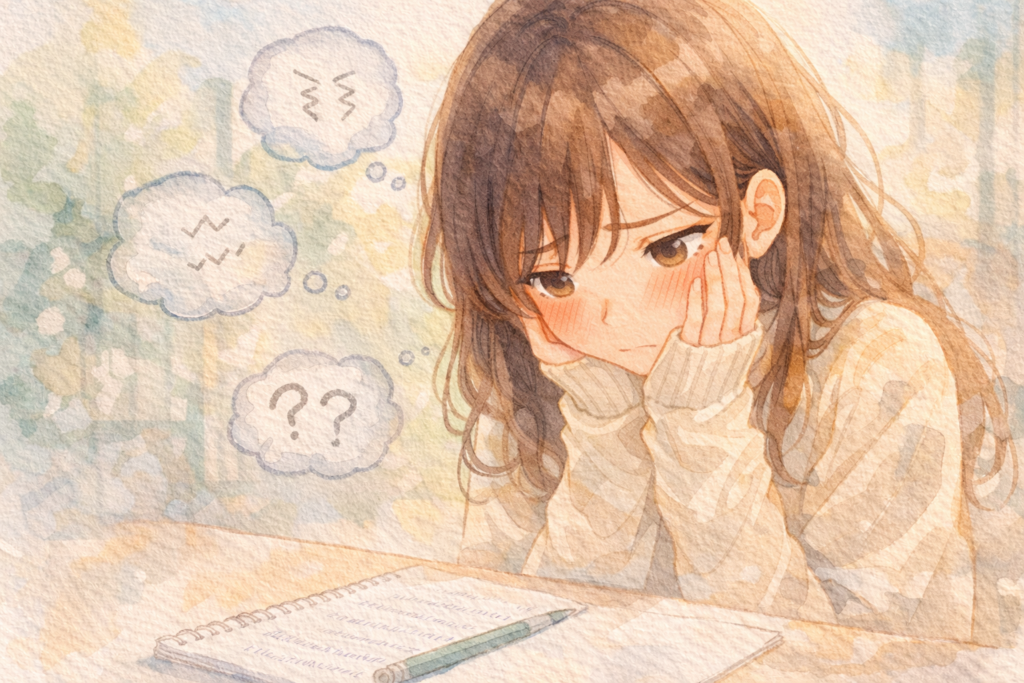 好き避けを直したいが方法が見つからない女性。