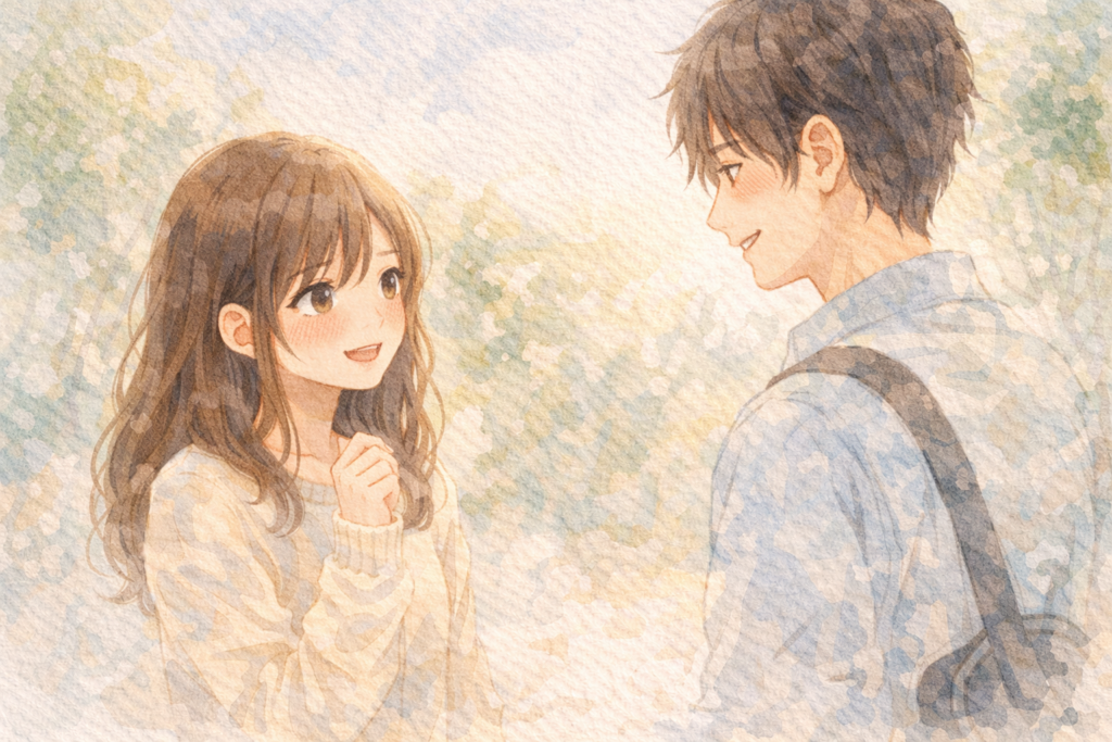 好き避けを直して意中の男性との距離が縮まる女性。