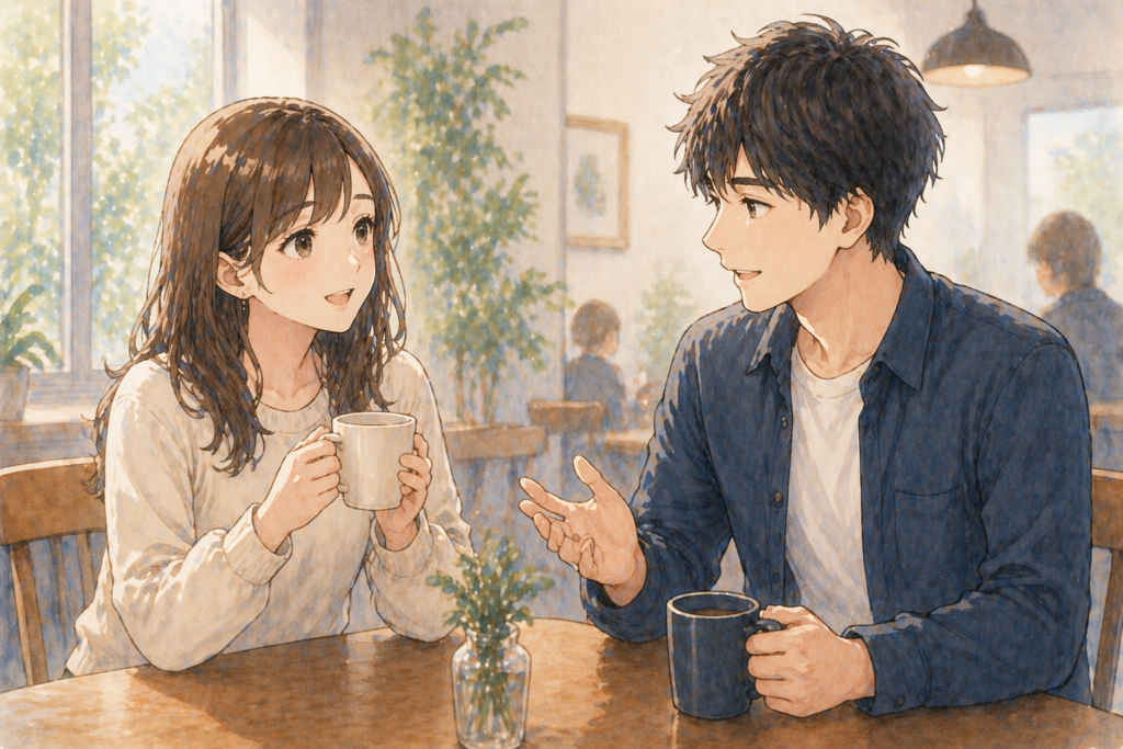 デートを断ったあとも気兼ねなく付き合える男女。