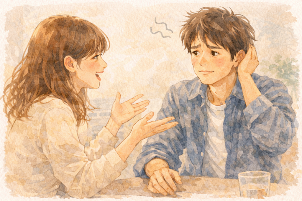 彼氏を喜ばせようとしてやりすぎる彼女。