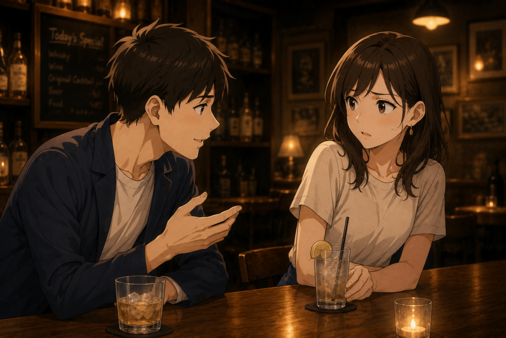 男性が急に恋愛モードになり、引いてしまう女性。
