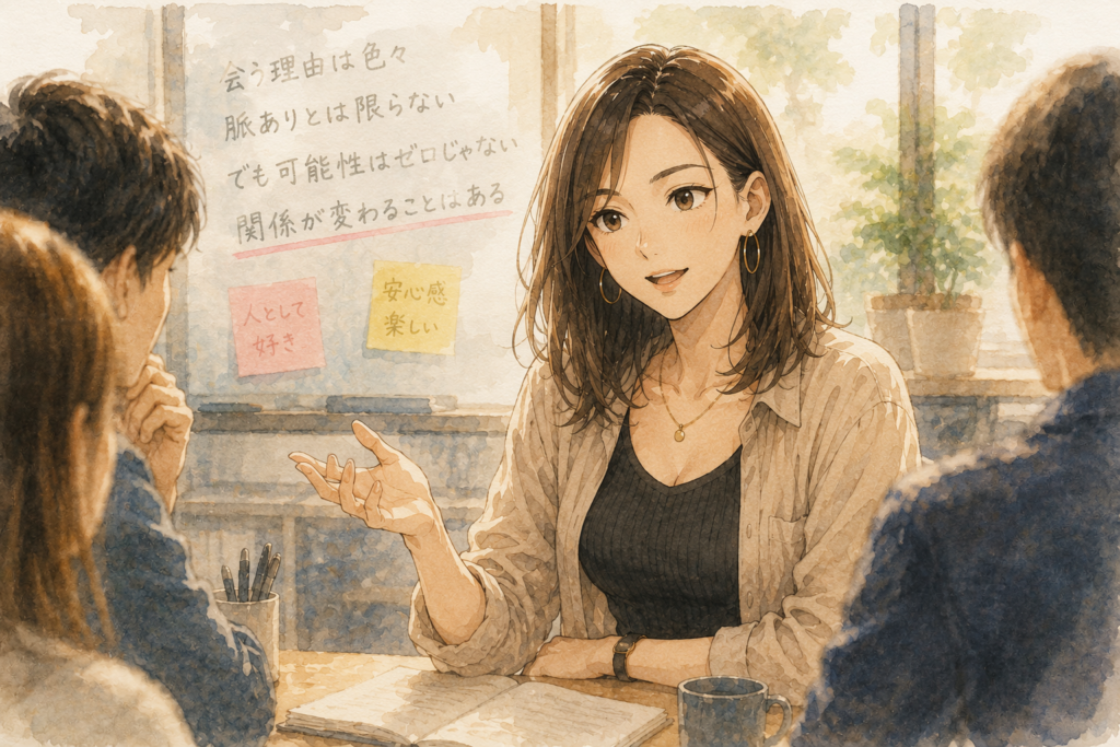 ナナが語る恋愛論。