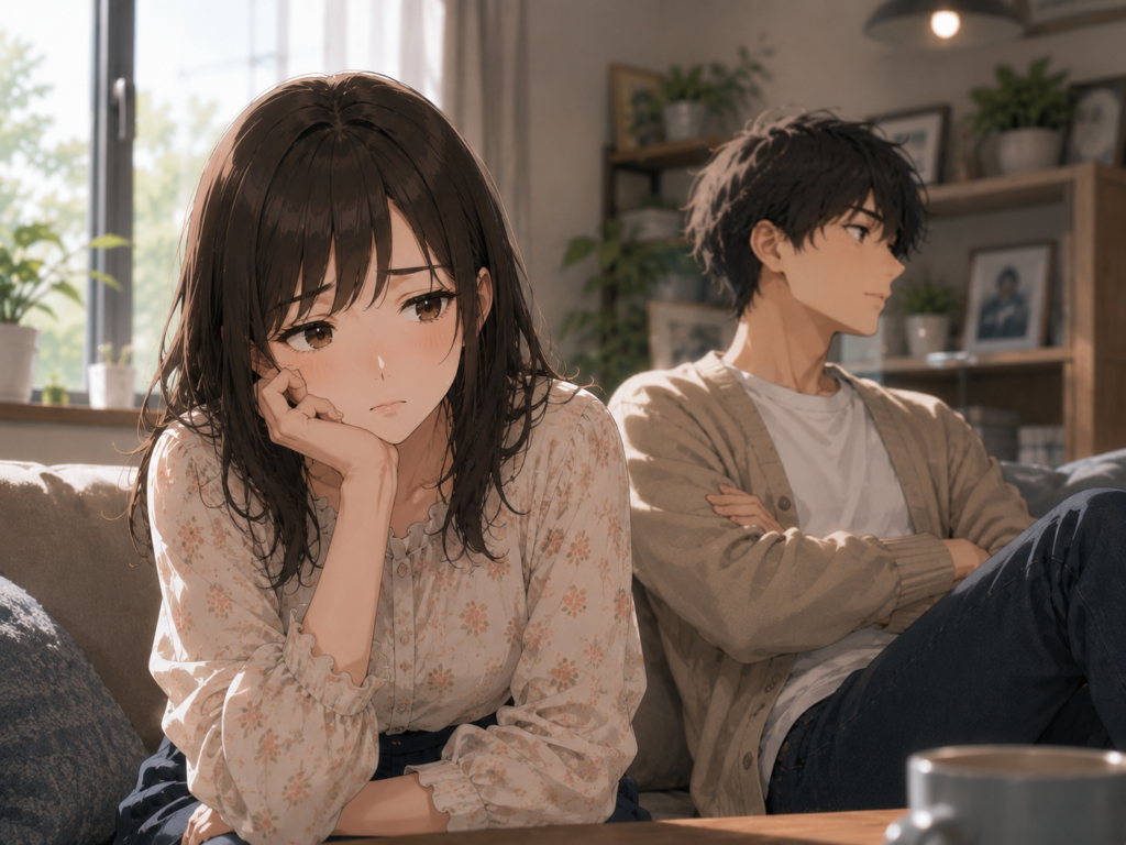 好きと言わない彼氏。気持ちが冷めそうな彼女。