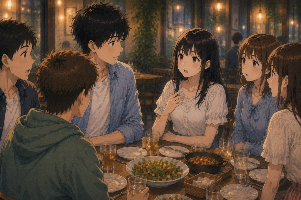 好きがわからないと打ち明けるツムギ。