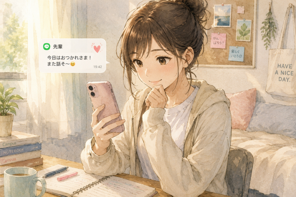 先輩から頻繁にLINEが来る。告発してもいいタイミングになってきている。