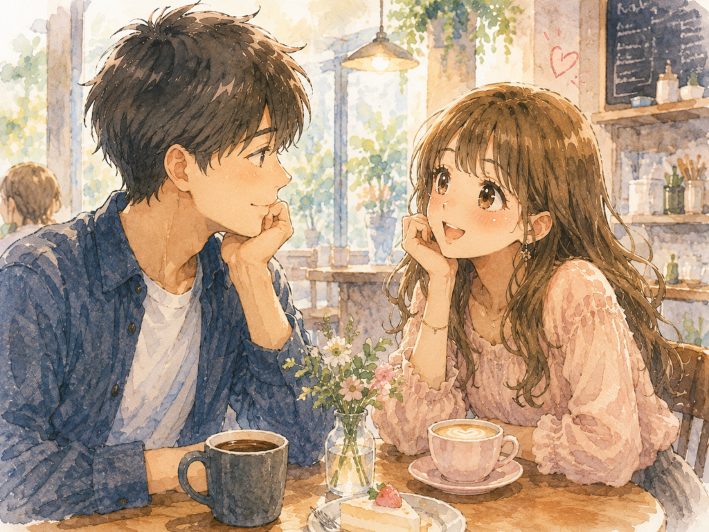 男性に好かれたい女性。あざといとも恋愛上手とも見える状況。