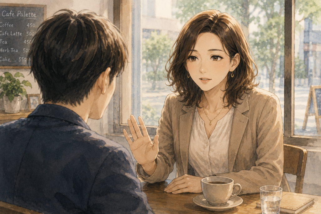 静かにNOが言えるようになったマリ。