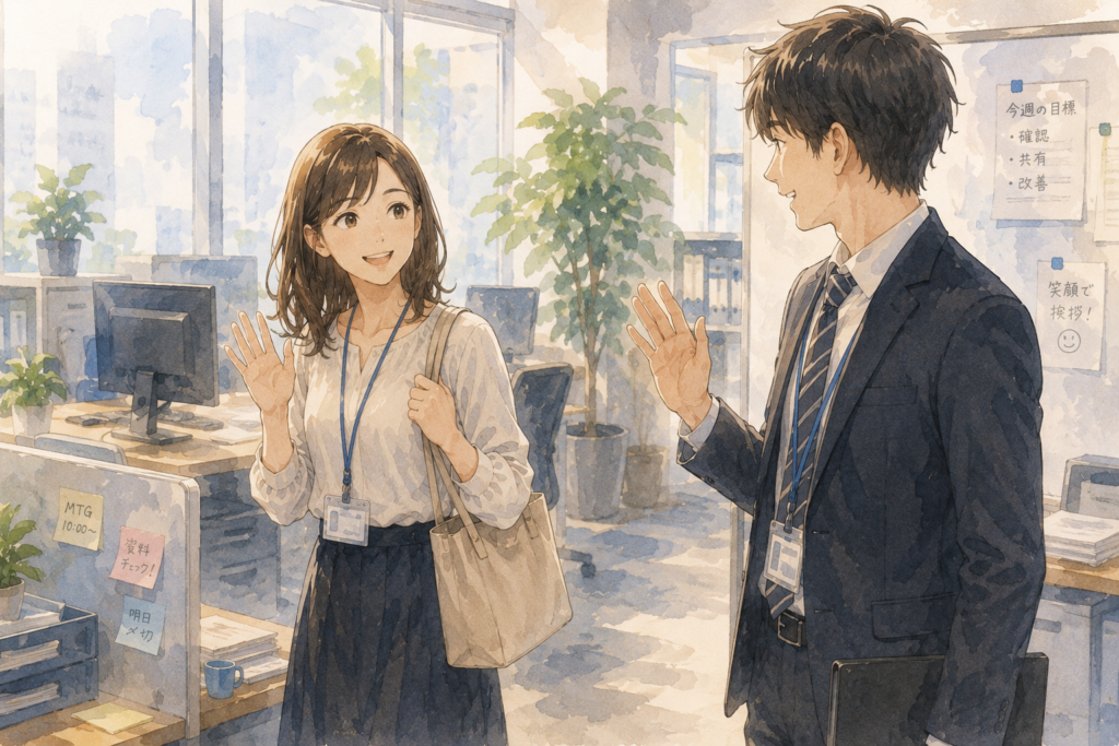 先輩からの告白を断った後も良好な関係を築けている。